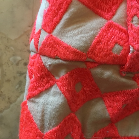 Neon Embroidered Loft Shorts 0 - Picture 4 of 5